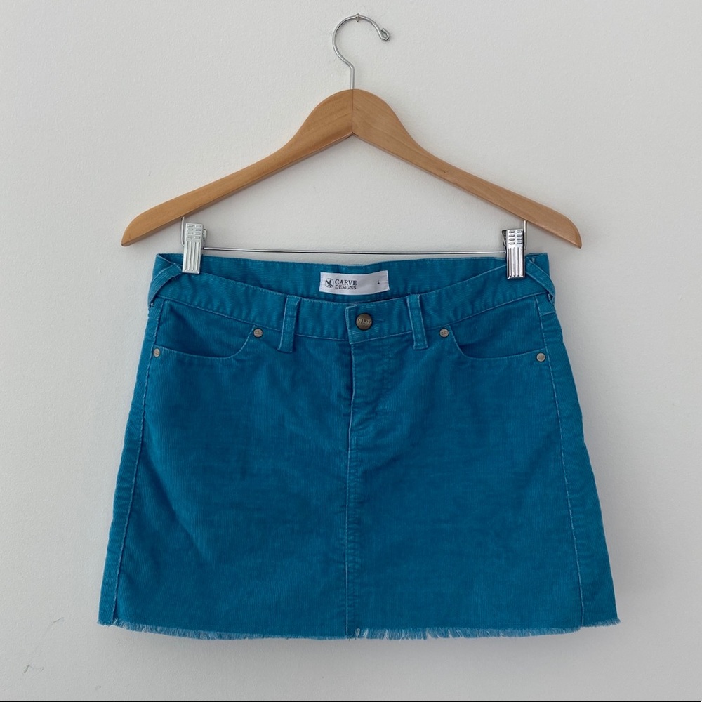 CARVE DESIGNS corduroy skirt